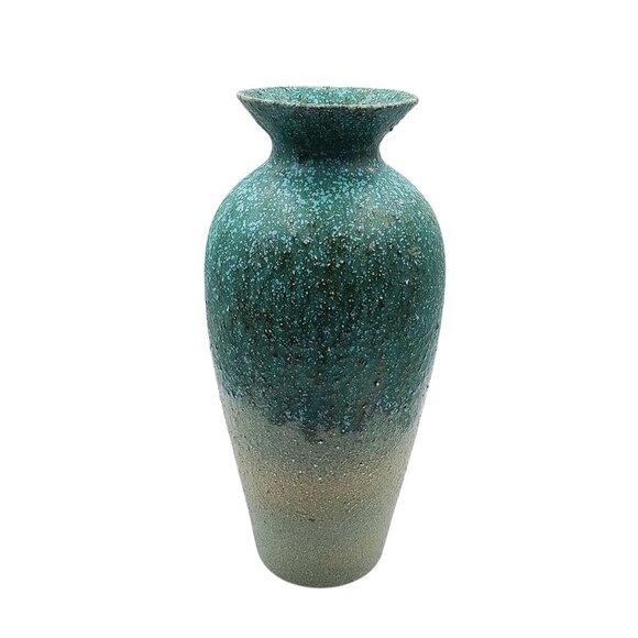 1970s Astonishing Green Lava Vase - Picture 1 of 8